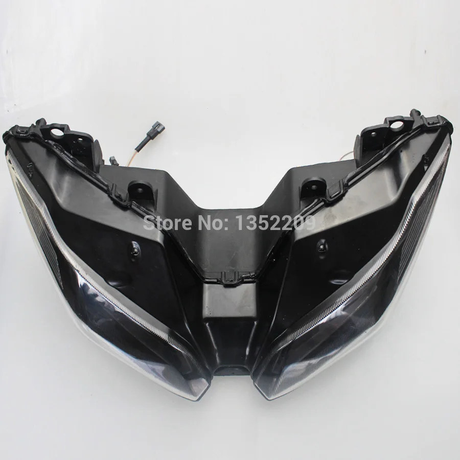 

Motorcycle headlamp fit For Kawasaki Ninja 300 Halo HID Projector Light Headlight Assembly 2013-2015