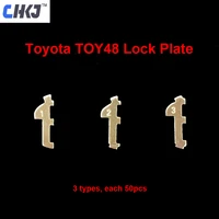 chkj 150pcslot toy48 car lock reed plate for toyota car lock repair kit accessories with 10pcs spring locksmith supplies