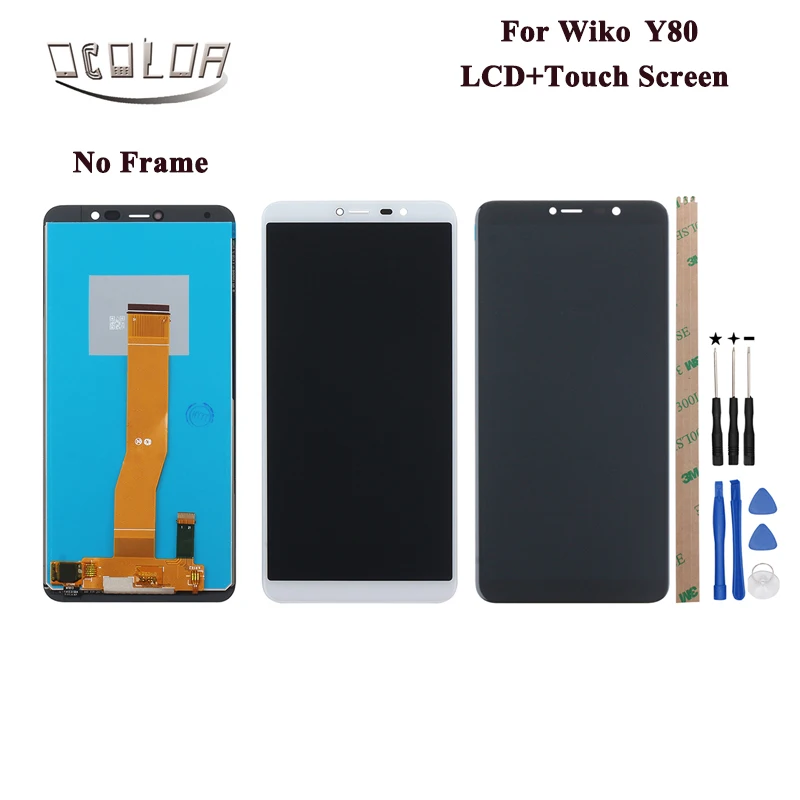 Ocolor для Wiko Y80 ЖК дисплей и сенсорный экран 5 99 ''протестированы с инструментами