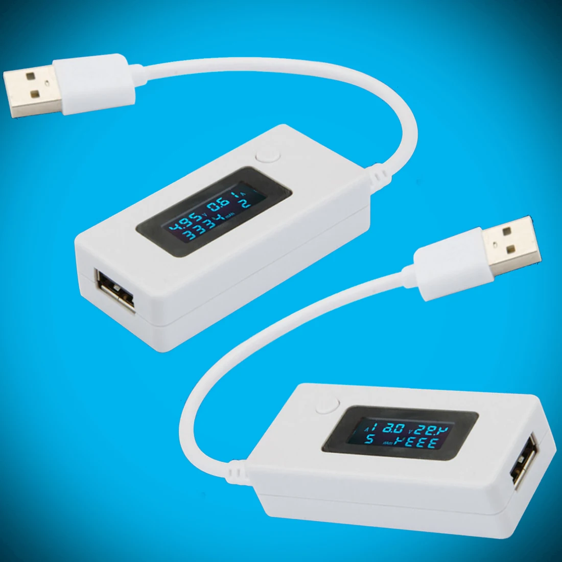 

Free shipping LCD Micro USB Charger Battery Capacity Voltage Current Tester Meter Detector for Smartphone Mobile Power Bank
