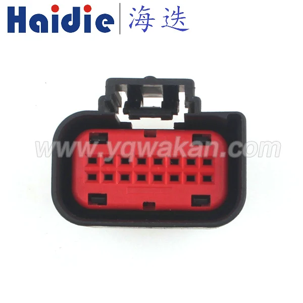 

1set 16pin auto electric plug connector wiring harness cable waterproof connector 1438031-1