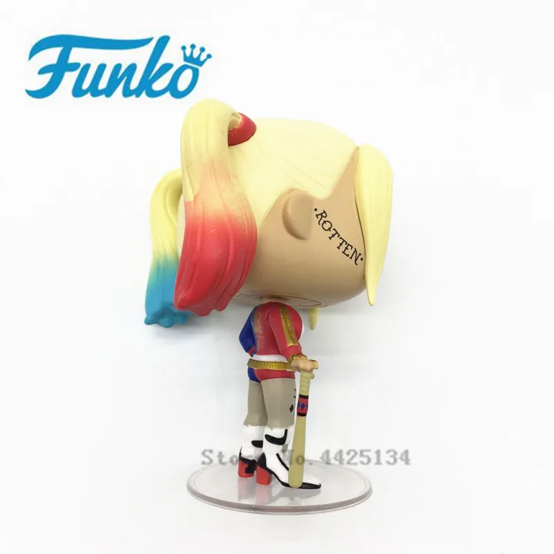 Оригинальная экшн фигурка FUNKO POP Aquad & Harley Quinn оригинальная коллекция кукол игрушки