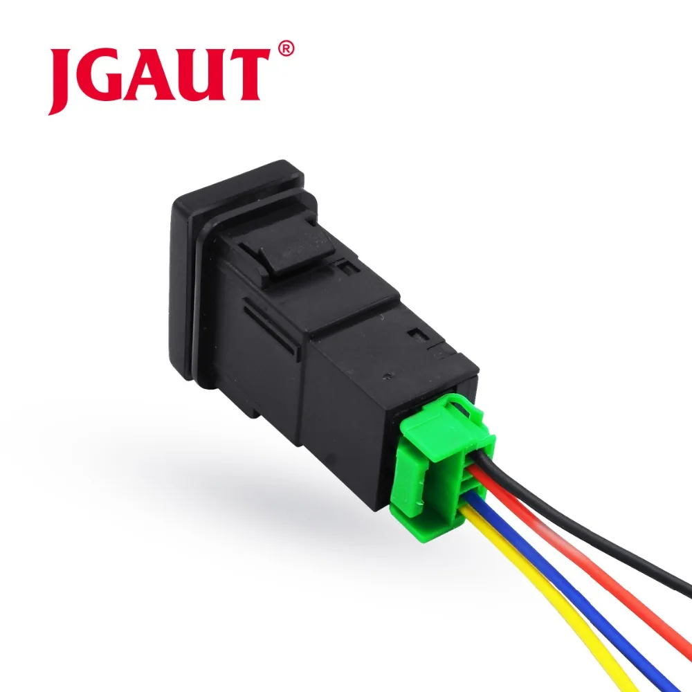 JGAUT ABS 12 В светодиодные фары Автомобильные противотуманные переключатели ВКЛ