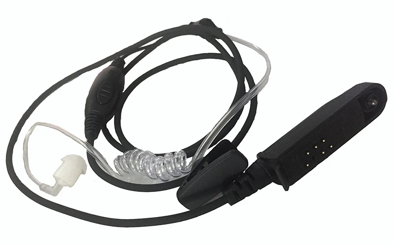 Baofeng UV-9R водонепроницаемые наушники для портативной рации UV-XR R760 двухсторонняя радиосвязь скрытая воздушная акустическая трубка гарнитура с микрофоном