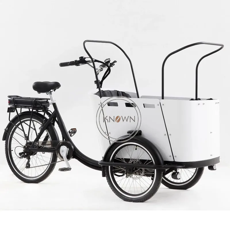 Электрическая Педальная Педаль Грузовой пекарный велосипед трейлер для Еды