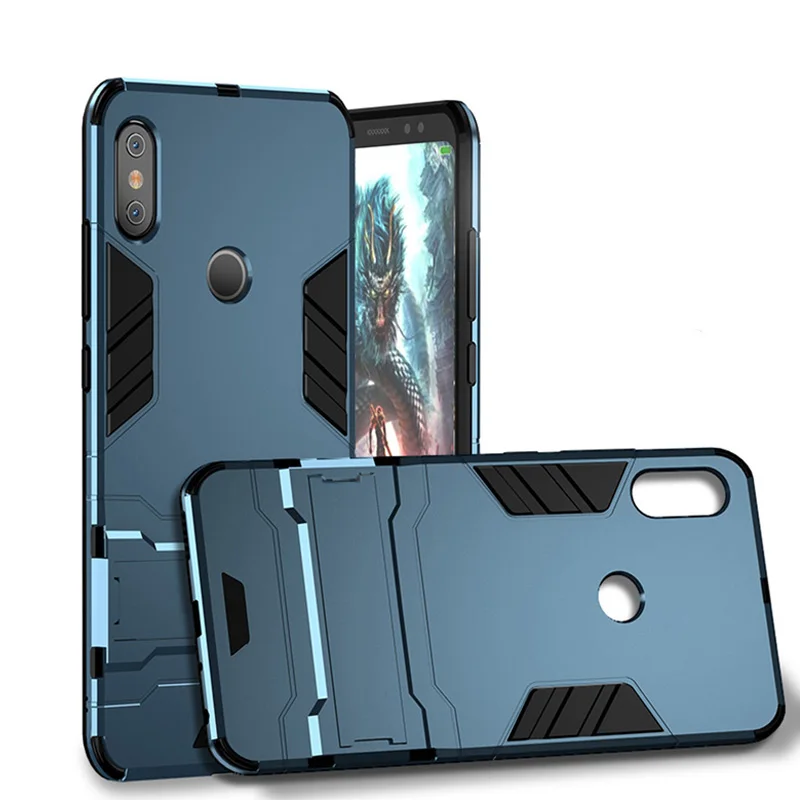 Case For Xiaomi Redmi Note 7 6 Pro 5 Plus 4X 4A 5A 6A S2 A1 A2 Lite Mi 8 SE 5X 6X Pocophone F1 Max 2 Mix 3 Stand Cover Armor |
