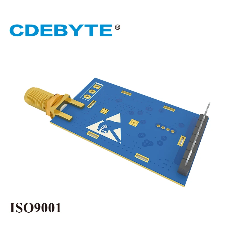 Фотография частоты скачка UART nRF24L01P 2 4 ГГц 100 мВт SMA антенна IoT uhf беспроводной