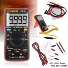 Цифровой мультиметр AN8009, Омметр с истинным среднеквадратичным значением, автоматическим диапазоном NCV, амперметр напряжения переменногопостоянного тока, измеритель мощности, температуры, электронный тест