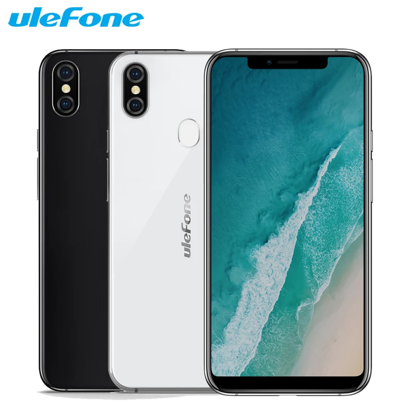 Оригинальный Ulefone X мобильный телефон 5 85 &quotHD + 4 Гб ram 64 rom MT6763 Восьмиядерный Android 8 1