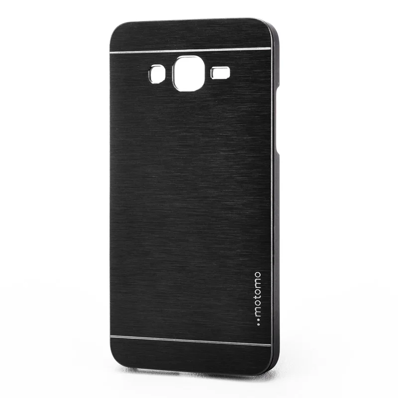 Motomo Luxury Aluminum Metal Brush+Plastic Hard Cases For Samsung Galaxy Grand Prime G530H G530 G5308W G5309W Funda Accessories |