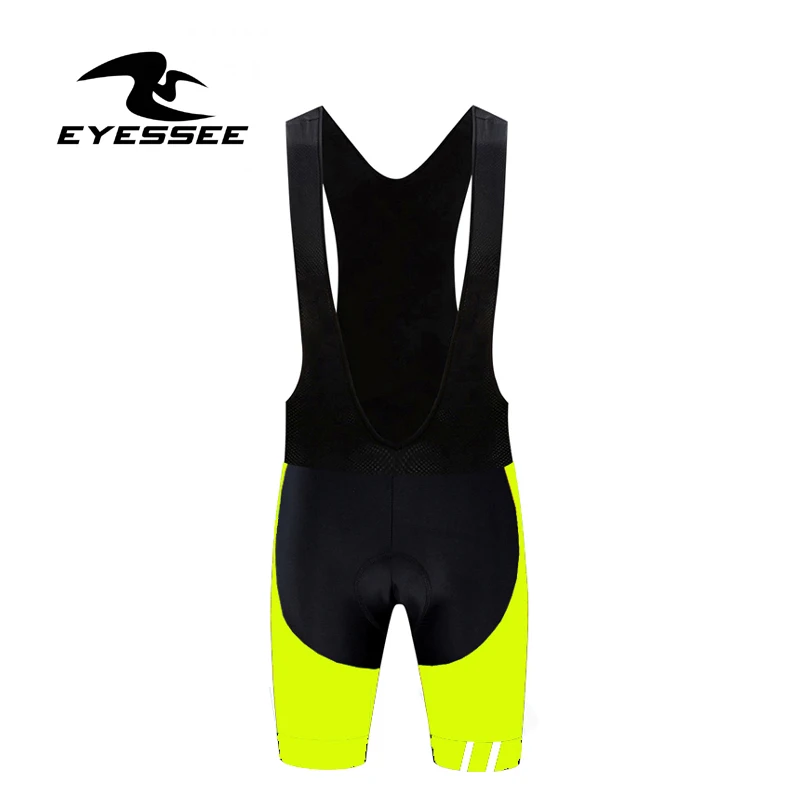 bib shorts EYESSEE мужской короткий велосипедный нагрудник s MTB мягкий дышащий Горный Дорожный велосипед короткий велосипедный нагрудник костюм для велосипедного спорта - Цвет: bib shorts