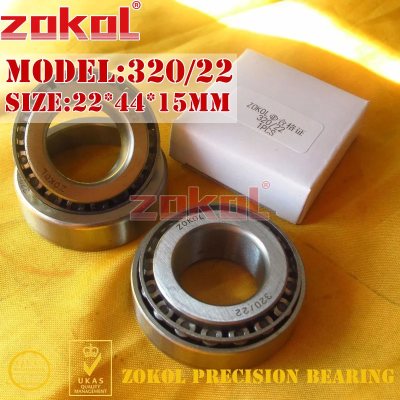 Подшипник zokol 320/22 20071 22E конический роликовый подшипник 22*44*15 мм|bearing bearing|bearing roller