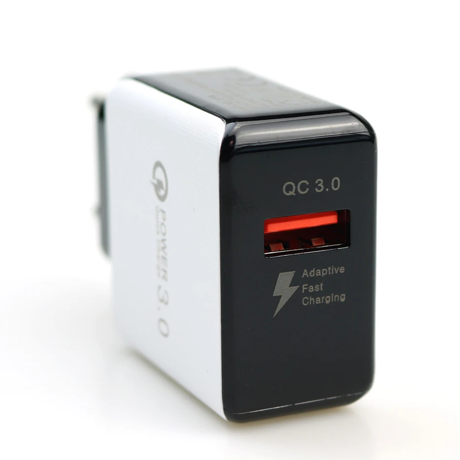 Быстрое зарядное устройство Charge3.0 EU/US 5V3A 9V2A 12V1.6A Быстрая зарядка для мобильных