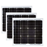 portable solar panel 12v 30w 3 pcs zonnepanelen 90 watt 36 volt chargeur solaire battery led light rv off grid camping car boat