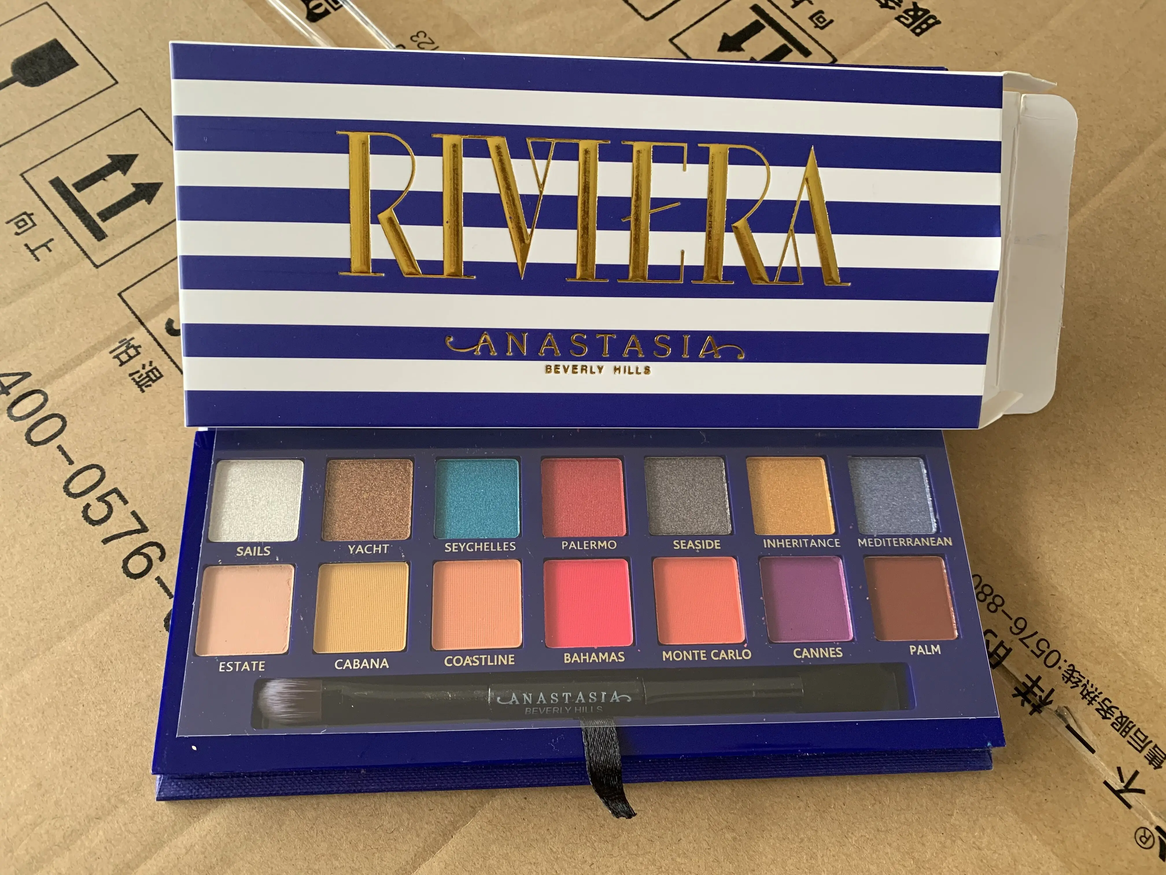 Палитра теней для век Anastasia Beverly палитра Norvina Косметика макияжа Ривьера Беверли