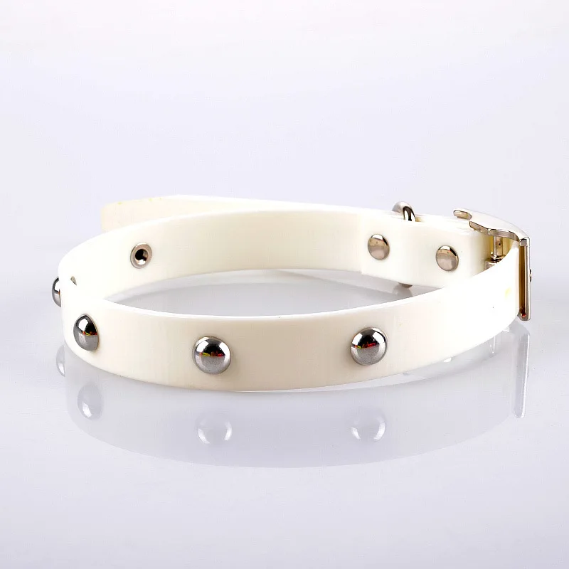 Регулируемые воротники из ТПУ для собак и щенков ожерелье ошейники ошейник кошек