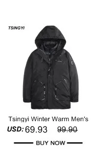 Tsingyi 4XL модная осенне-зимняя мужская куртка с ромбовидной решеткой, черная зеленая белая синяя красная парка Homme с длинным рукавом, мужское зимнее пальто