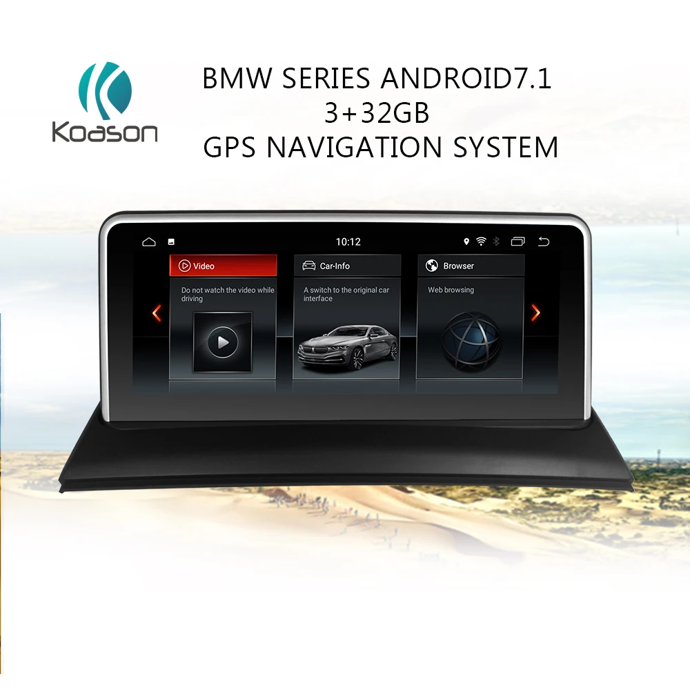 Koason Автомобильный мультимедийный Аудио Видео плеер 10 25 дюймов ips Android 7 1 gps