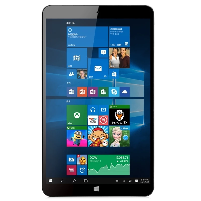 Оригинальный ONDA V891w CH 8.9 дюймов Intel Cherry Trail Atom X5-Z8300 Quad Core Планшеты Fenêtres 10 + Android 5.1 Dual