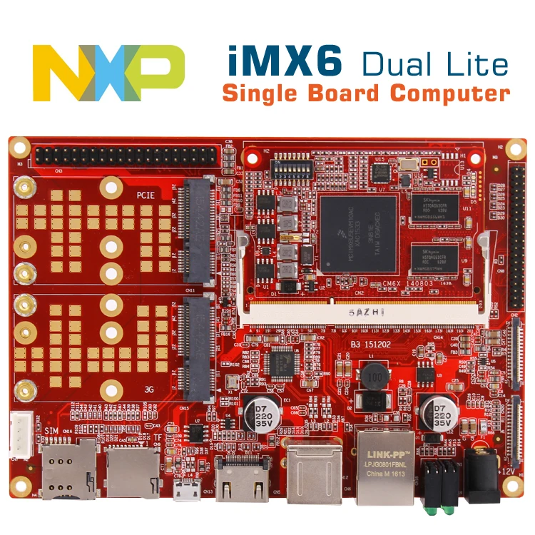 SBC6U5DX1-B3A i.mx6DualLite компьютер SBCBoard MCIMX6U Android Linux комплект разработки CortexA9 SOM Embedded SOC -