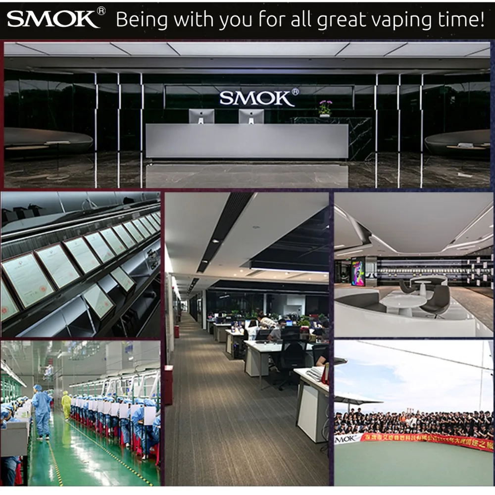 SMOK Mag Box Mod 225 Вт правый вейп электронная сигарета для атомайзера TFV12 PRINCE Tank V12 Prince испаритель катушка