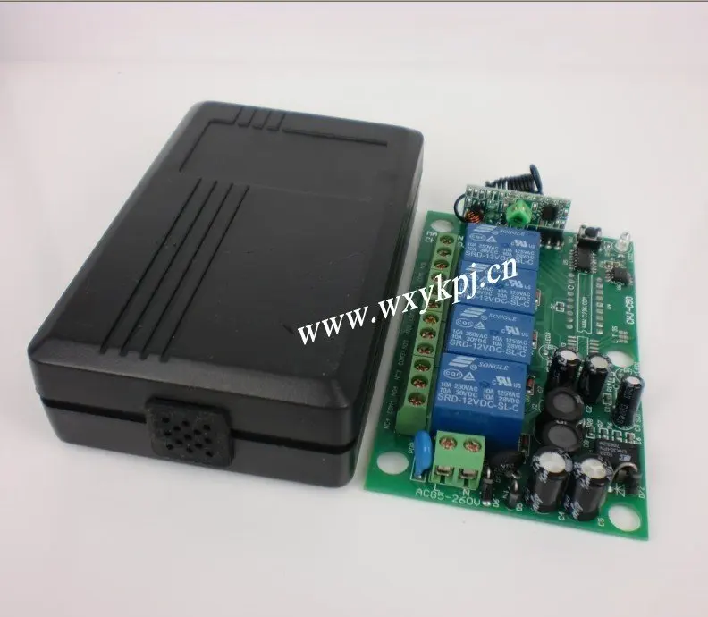 Радиочастотная Беспроводная система дистанционного управления 10-200 м 85-220 В 10 А |