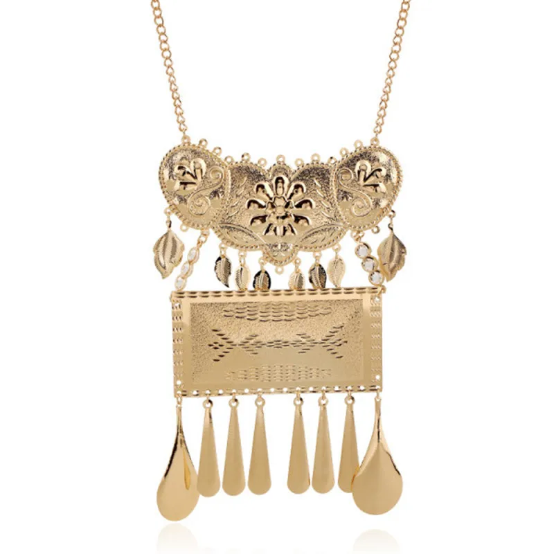 Женские Колье Ожерелье Веревка Сеть Богемия Племенной Этнические Vintage большой