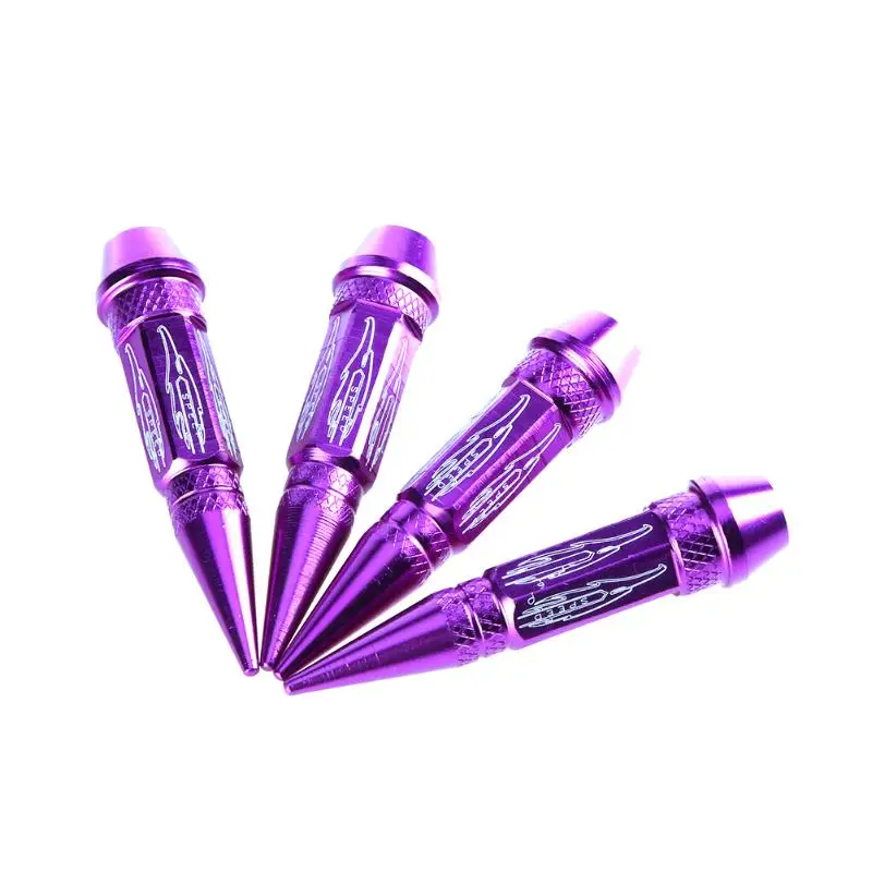 Универсальный автомобильный колпачок для колес 4 шт./компл. алюминиевый сплав