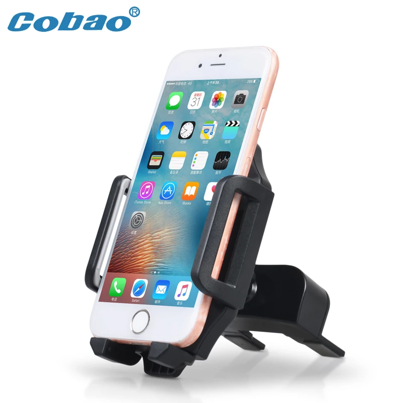 Универсальный автомобильный держатель для телефона Cobao Cd слот мобильного с