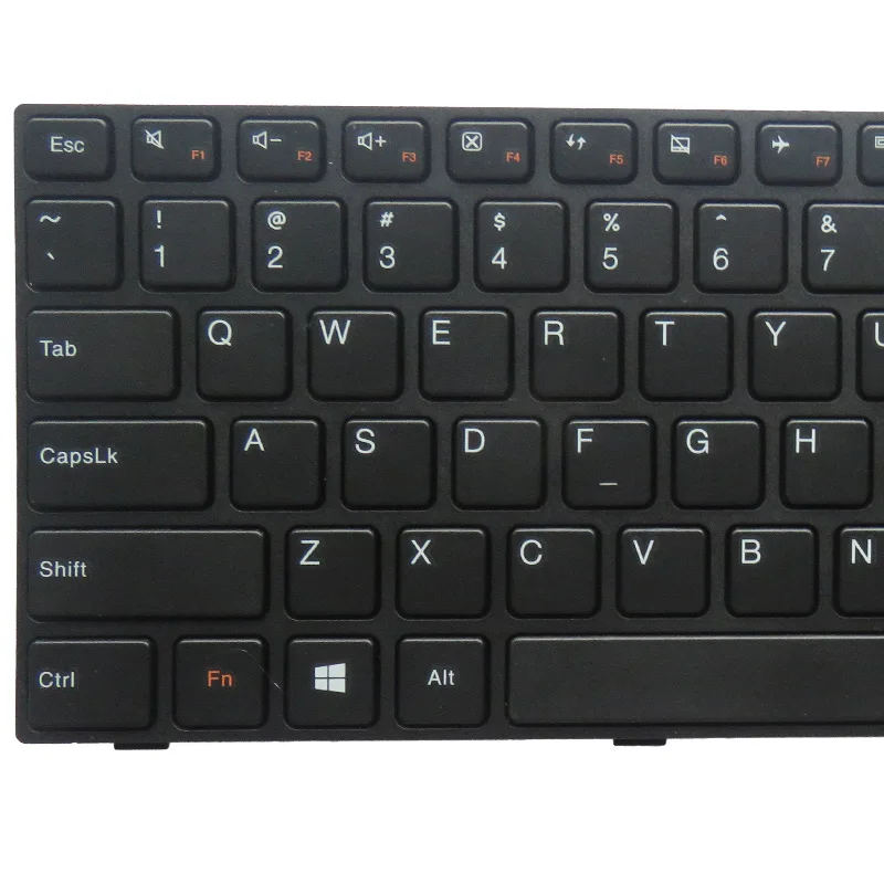 YALUZU новый для Lenovo Ideapad 100 14 14IBY английская клавиатура US черный с рамкой короткий
