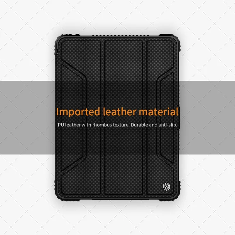 NILLKIN для iPad Pro 11 Чехол для iPad Pro 12,9 Funda искусственная кожа+ поликарбонат для iPad 9,7 чехол умный флип чехол противоударный жесткий
