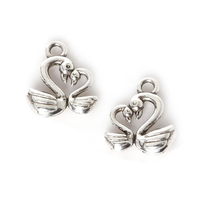 Подвески для самостоятельного изготовления ювелирных изделий 12 шт. 13x15 мм из