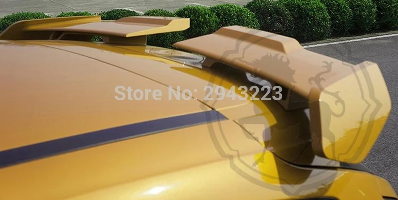 Задний спойлер для хэтчбека Ford Focus 2012 2018 Неокрашенный задний из АБС пластика