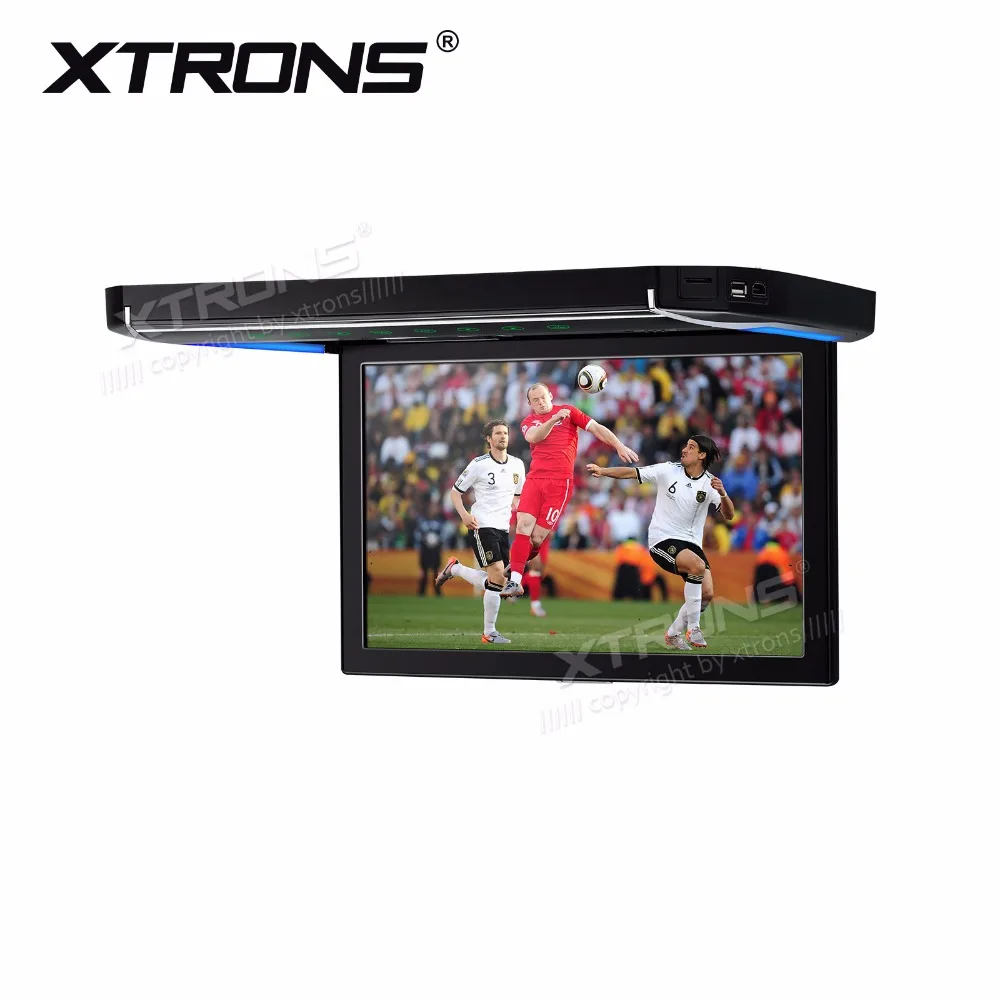 Видеомонитор XTRONS TFT с широким экраном 12 1 дюйма и высоким разрешением 1080P