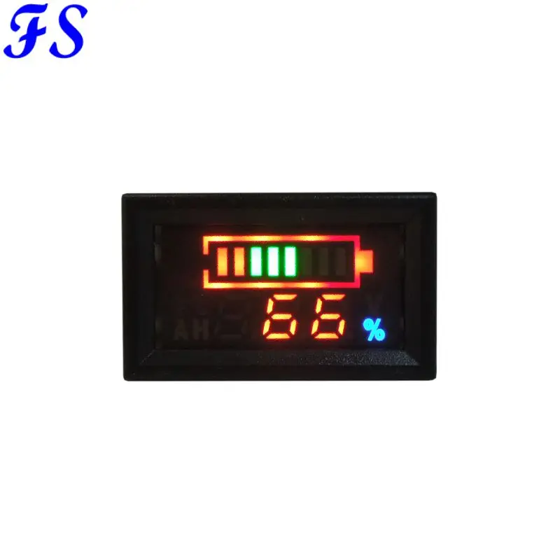 56в кислотный свинцовый тестер батареи Светодиодный дисплей Индикатор