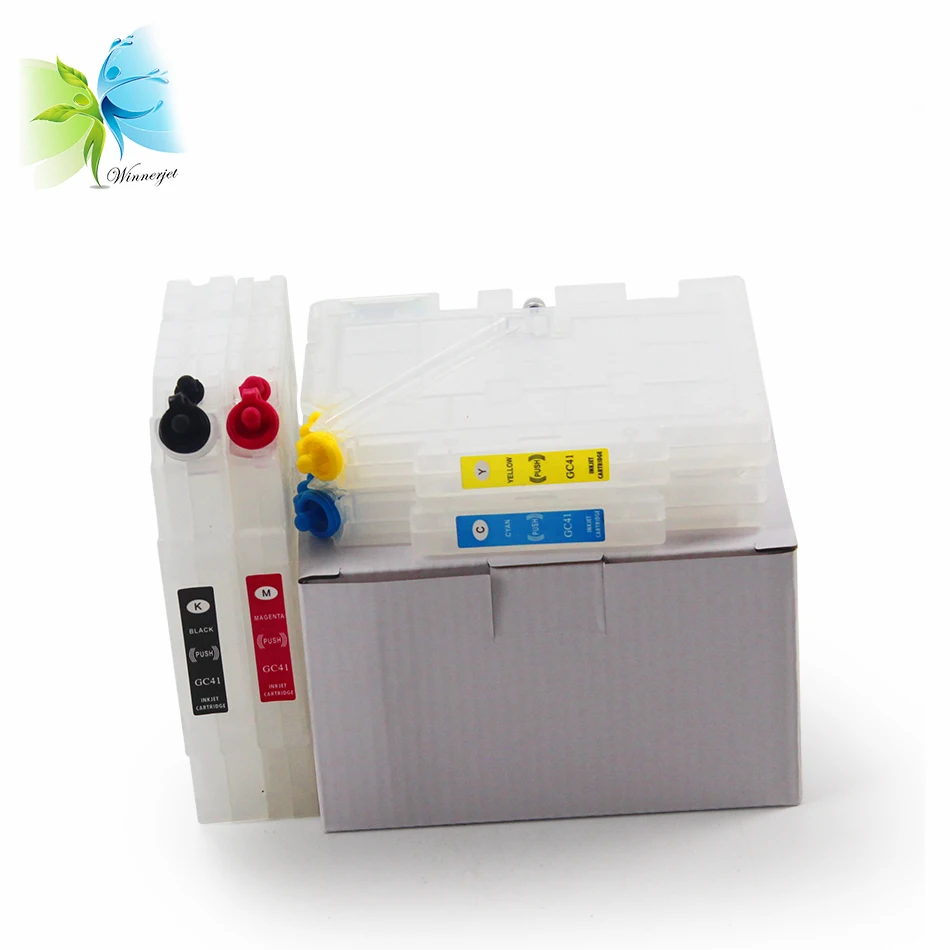 Пустой картридж Winnerjet GC41 для ricoh aficio sg 3110dn 3110 2100 7100dn | Компьютеры и офис