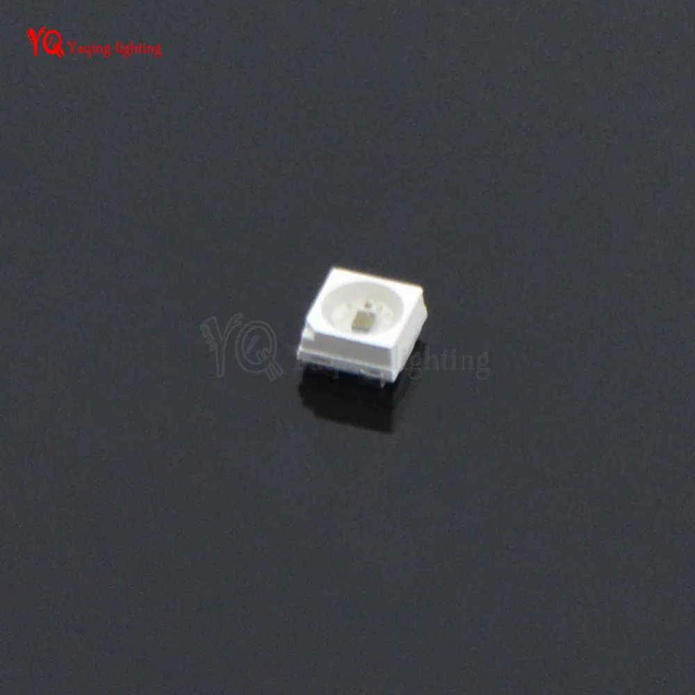 10 1500 шт. WS2812B (4 контакта) индивидуально адресуемые цифровые RGB светодиодные чипы