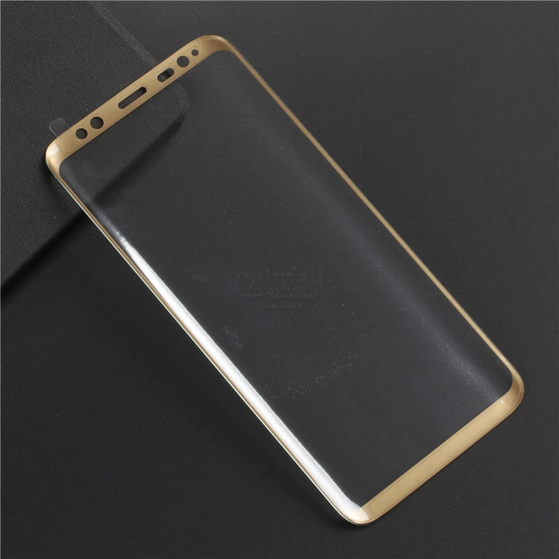 Закаленное стекло для Samsung Galaxy S8 S9 полная защита экрана с изогнутыми краями 0 26 мм