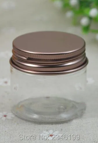 Банка пластиковая прозрачная для крема ухода за кожей 50 шт./Лот 20 г мл | Красота и