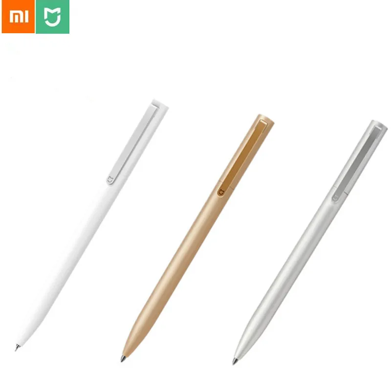 Оригинальный Xiaomi Новый Mijia металлический знак ручка чернила Япония Прочный