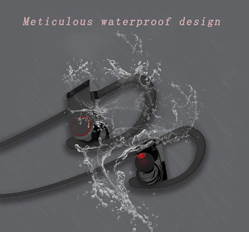 Bluetooth-гарнитура с ушным крючком шумоподавление водонепроницаемая | Электроника
