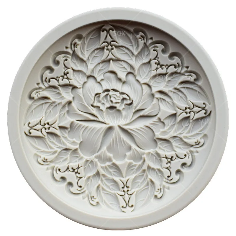 Новинка Высококачественная форма кружева формы для выпечки торта силиконовые