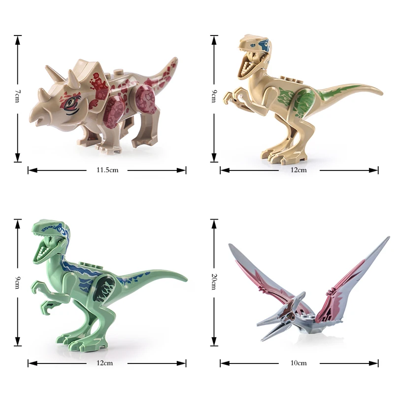 8 шт. динозавр игрушки для детей в экшн Фигурка Набор животных дикий парк