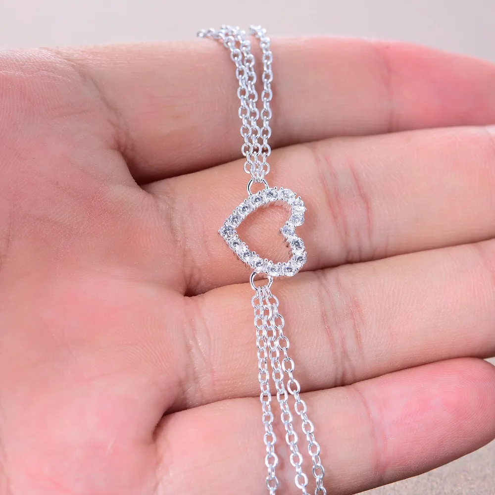 Женский браслет на ногу из серебра 925 пробы AC001H20|foot chain|fashion ankletanklet foot |