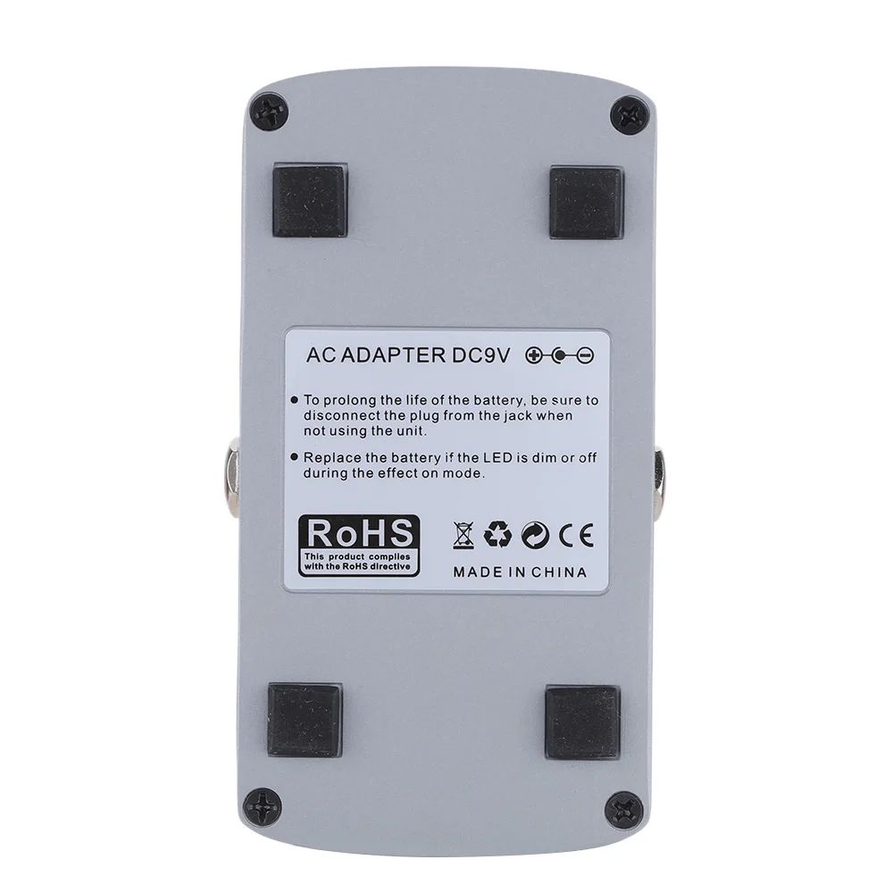 Ammoon AP-06 педаль для гитары Noise Gate электрогитара эффект педаль шумоподавитель с 2 шт. педаль Соединительный кабель