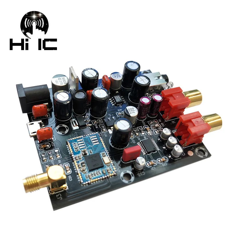 Hi-Fi аудио CSR8675 Беспроводной Bluetooth 5 0 приемника PCM5102A APTX HD I2S декодер DAC доска с