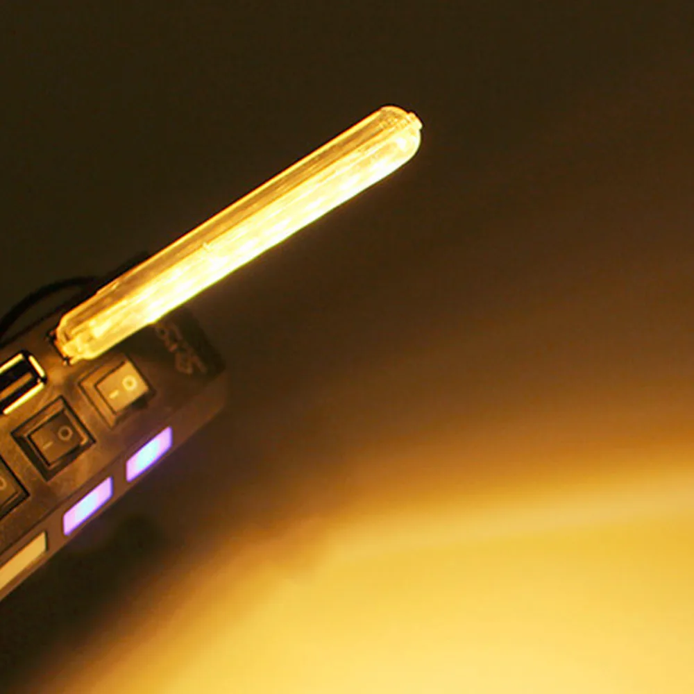 Белая лампа 8 светодиодов 5 В мини USB светодиодный ночсветильник светильник ПА для