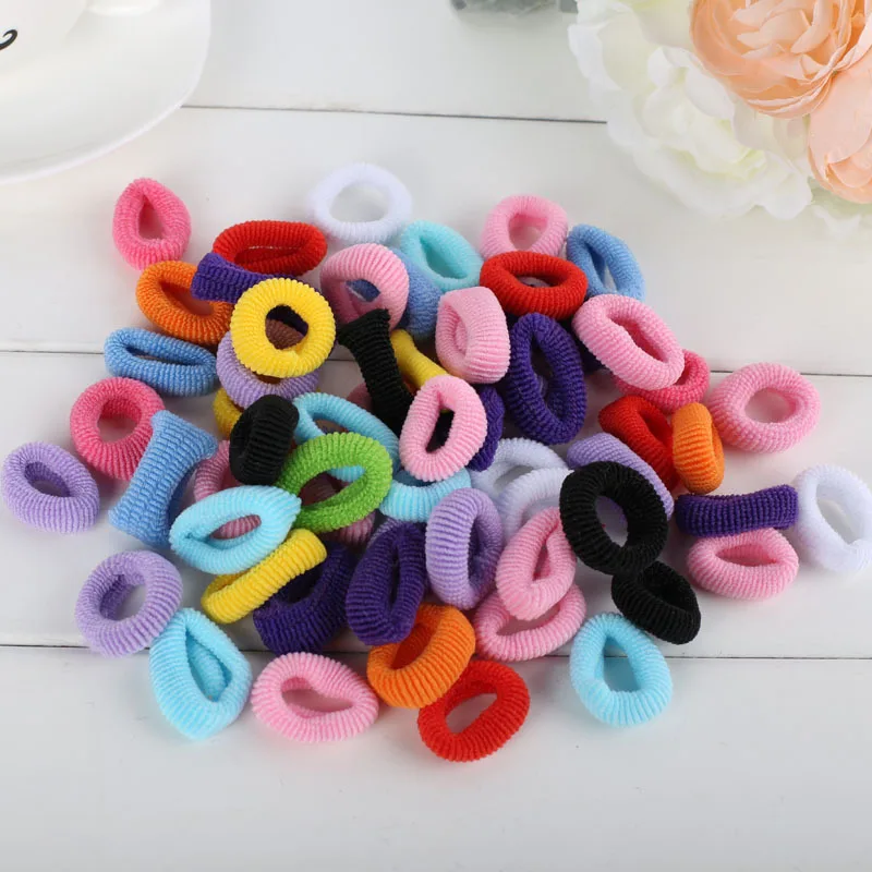 100 шт./лот лидер продаж Модные головные повязки однотонное полотенце детские