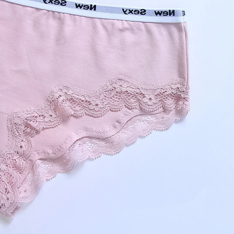 Women's Cotton Panties Sexy Seamless Women Underwear Breathable Panty Lace Briefs Girls Soft Silk Bikini DULASI 3pcs |