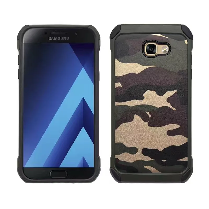 For Samsung Galaxy Note 4 N9100 Hybrid Armor Plastic + TPU 2 in 1 Army Camo Camouflage Rear Cover Case |